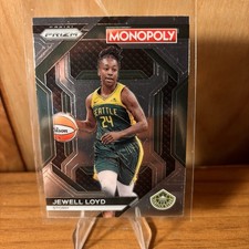 Jewell Loyd 2024 WNBA Prizm Monopoly Basketball #WNBA24 Seattle Storm