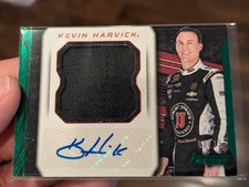2016 Panini Torque Racing GREEN KEVIN HARVICK Firesuit Relic Auto 08/15 JPS-KH