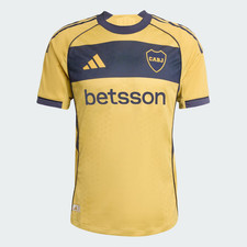 BOCA JUNIORS 25/26 AUTHENTIC AWAY JERSEY + PATCH LPF - ADIDAS JJ4284
