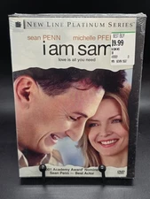 I Am Sam (DVD Snapcase) New Sealed  Sean Penn Michelle Pfeiffer