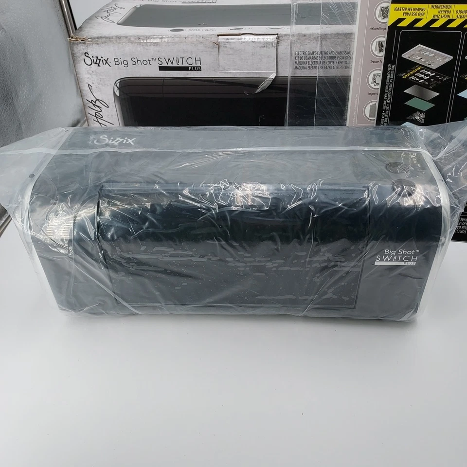 Sizzix Big Shot Switch Plus Tim Holtz Electric Die Cutter NEW - DAMAGED BOX - Image 4 of 4