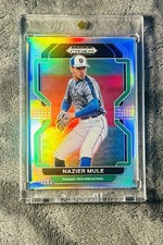 Nazier Mule 2022 Prizm Draft Picks Silver Holo SSP Prizm Rookie Parallel