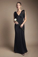 Coast Black A-Line Dress Womens Bridesmaids Dresses