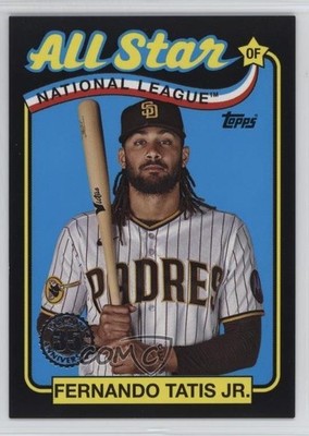 2024 Series 2 1989 Topps Baseball All-Stars Black 36/299 Fernando Tatis Jr qo3