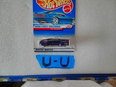 HOT WHEELS TAIL DRAGGER 1998 FIRST EDITIONS 24/40 # 659 PURPLE HW 1:64 U-U