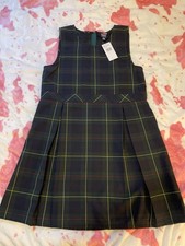 French Toast Girls Plaid Round Neck Jumper Plus Size 16.5