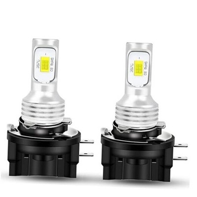  AC/DC 9-36V LED Fog Light Bulbs 6000K,2000LM 3570 CSP Chip H8B H9B H11B White