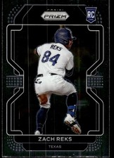 2022 Panini Prizm Zach Reks Rookie Texas Rangers #116