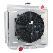 3-rows Radiatorshroud Fan For 1969-1972 Ford Falcon Cleveland Xy Xw 351 302 250