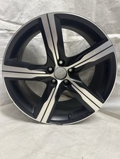 1x Alufelge 19 Zoll 8.5" 5x108 47ET Matt Schwarz 31471876 Volvo S90 V90