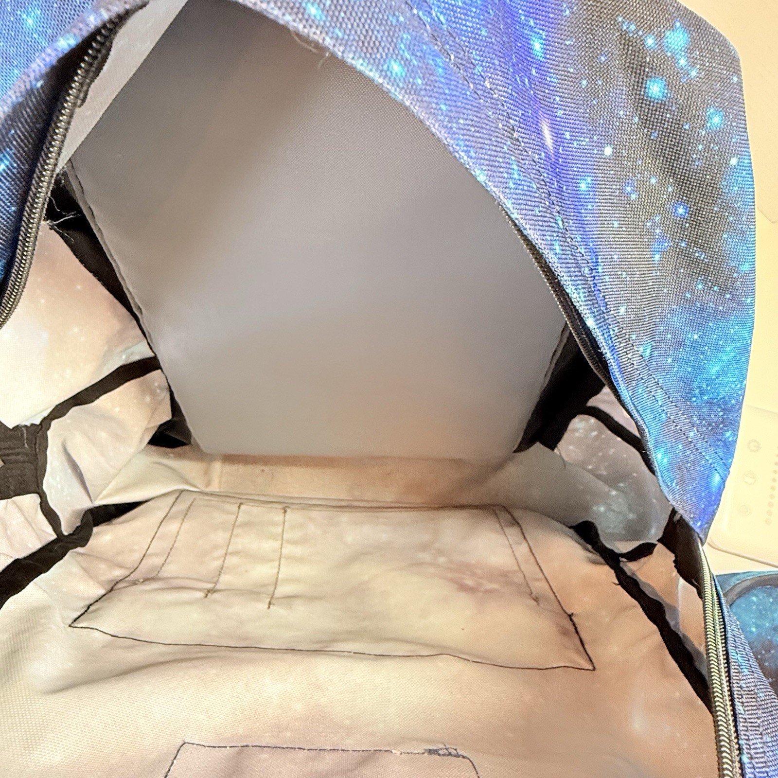 Jansport matching Superbreak Backpack & Lunch Break Lunchbox  Cyberspace Galaxy image 8