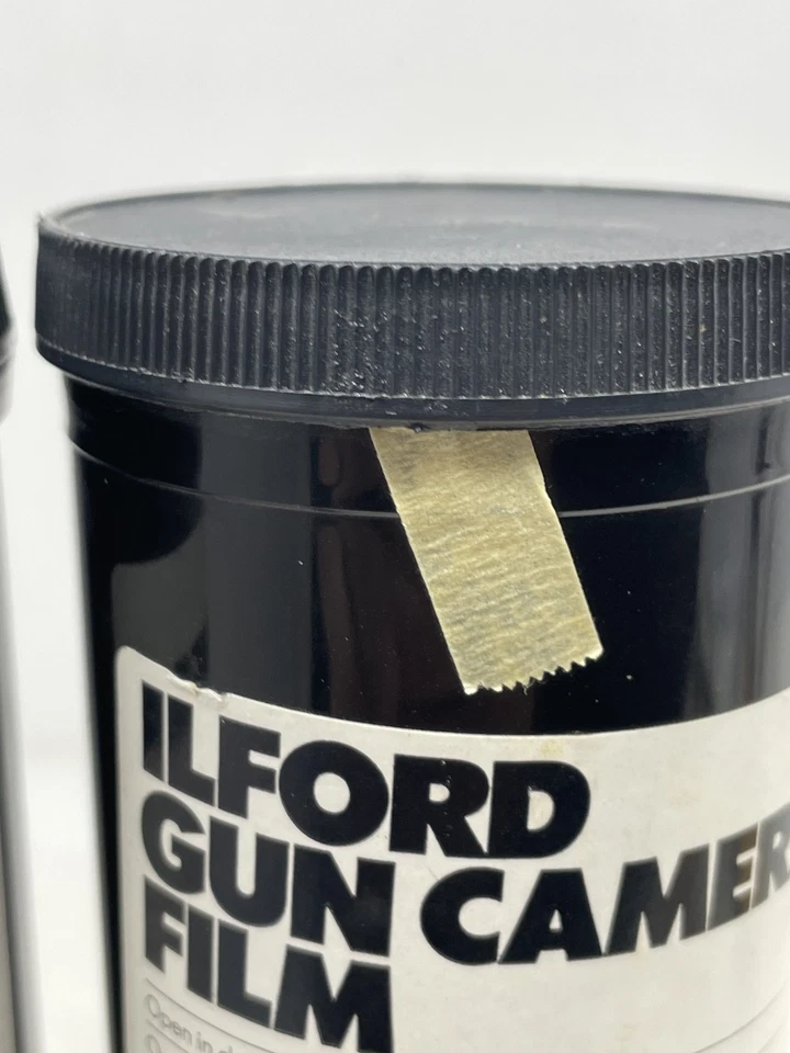 4× ILFORD Gun Camera Film – PAN F 16 mm – DP Emulsion Out – G45 Core - 1200 feet - Image 4 of 4