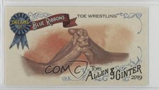2019 Topps Allen & Ginter Dreams of Blue Ribbons Minis Toe Wrestling Contest tm7
