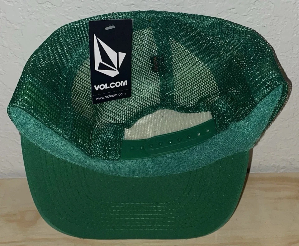 Volcom Get Pickled Otto Snapback Hat Trucker Mesh Back Cap Street Skate NWT RARE - Image 2 of 2