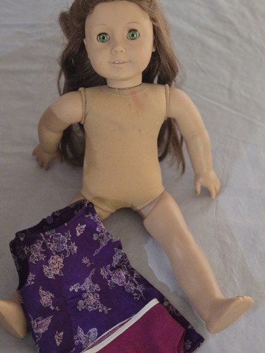 Pleasant Company Doll ?Samantha With Dress Underwear Preowned
