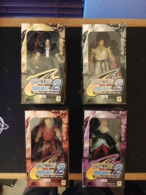Capcom vs. SNK 2 Action Figure Collection Kyo Ryu Ken Iori 2001