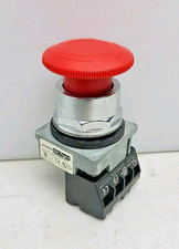Siemens 52PR8W2G Non-Illuminated Mushroom Head Push Button 30mm Red Used