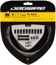 Jagwire 2x Sport Shift Cable Kit SRAM/, Ice Gray