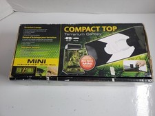 EXO TERRA Compact Top Terrarium Canopy Mini 11.8 x 3.5" x 5.9" " PT2225