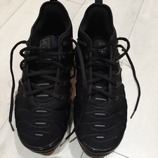 Nike Air VaporMax Plus Black Size 10 Mens Trainers - Good Condition 