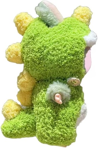 Kleidung für Labubu Dinosaurier-Thema 2-teiliges Plüsch Outfit Set-handgemachter flauschiger Stoff - Bild 28 von 33
