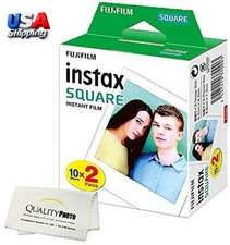 Instax Square Instant Film - 20 Exposures - for Use with the Instax Sq