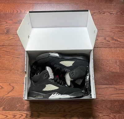 Air Jordan 5 V Retro OG Black Metallic Size 11 2016 Release Nike Air