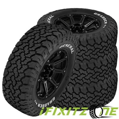 4 General Grabber A/TX RWL 215/75R15 100T Studdable All Terrain 60000 Mileage