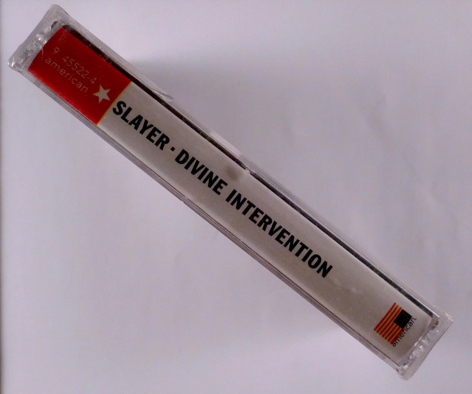 Slayer – Divine Intervention CASSETTE AMERICAN 1994 SEALED OOP - Image 3 of 3