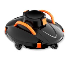 Cordless Robotic Pool Cleaner, Pool Vacuum for Above Ground Pool Up to 110 Min