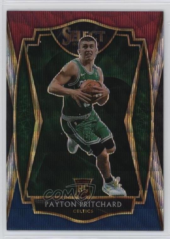 2020-21 Panini Select Premier Level Tri-Color Prizm Payton Pritchard #196 19js