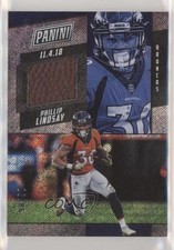 2019 Panini National Convention Rapture 50/50 Phillip Lindsay #PL 0g4