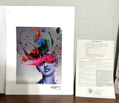 Kre8 ''Clarity'' Lithograph w/COA | 11.5 x 9.75 | Park West Gallery 2024 NEW