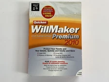 "BRAND NEW" Quicken WillMaker Premium 2010 - Estate Planning Software (Windows)