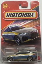 Matchbox 2025 2023 BMW i4 Police Sedan 80/125