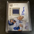 2012 SP Authentic - Rookie Auto Patch Kellen Moore #253 /885 (AU, MEM, RC)