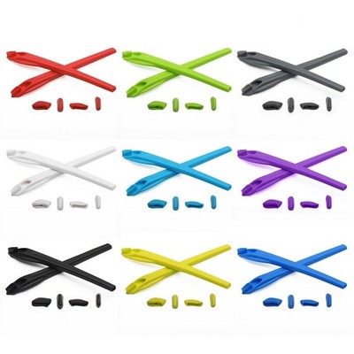 Lenslog Silicone Kit Replacement Ear Socks & Nose Pieces For-Oakley Flak 2.0