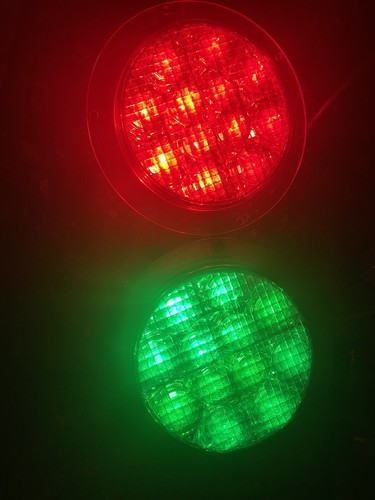 traffic lights. novelty lights. Loading Dock.