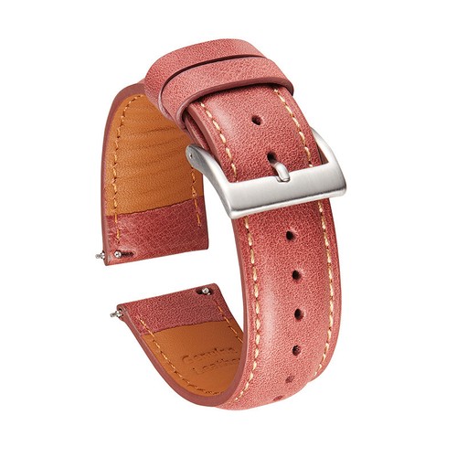 Men Genuine Leather Watch Strap Band with Spring Bars Retro Size 20mm 22mm - Picture 13 of 20