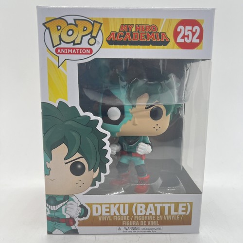 Funko Pop! Vinyl: My Hero Academia Deku (Battle) Hot Topic (HT) W/Protector