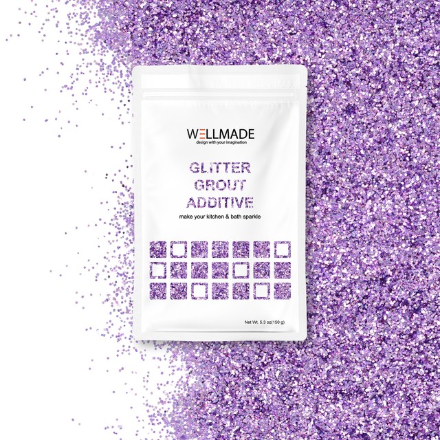 Wellmade Glitter Grout Additives For Wall Floor Tile Mosaic 5.3o/150g