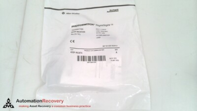 ALLEN BRADLEY 42EF-RC674 SERIES A TRANSMITTED BEAM RECEIVER, NEW #326352