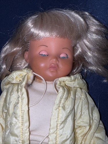 Vintage Bella? Doll Made in France Original Clothes Shoes 14" Open Close Eyes - Picture 5 of 10