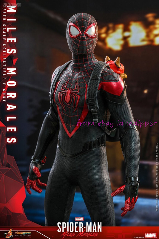 Perfect HT Vgm46 1/6 Miles Morales Christmas Gifts Action Figure