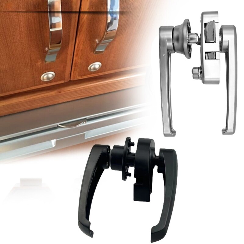 Handle Knob Cabinet Drawer for Push Button Door Locks Hard