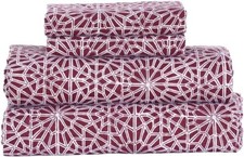 Maxmal Home 100 Cotton 3 Pieces Flannel Sheet Set Twin size, Soft, Breathable,