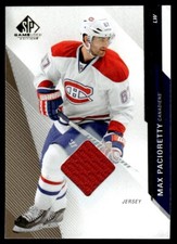 2014-15 SP Game Used Gold Jerseys Max Pacioretty Montreal Canadiens #16