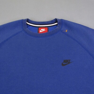 nike crew neck psychic blue