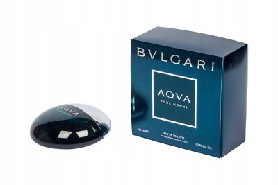    BVLGARI Aqva Aqua Pour Homme 50 ml EdT Spray BULGARI Neu OVP   