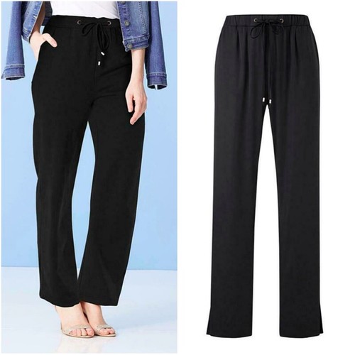 JD Williams Ladies Elastic Waist Black 